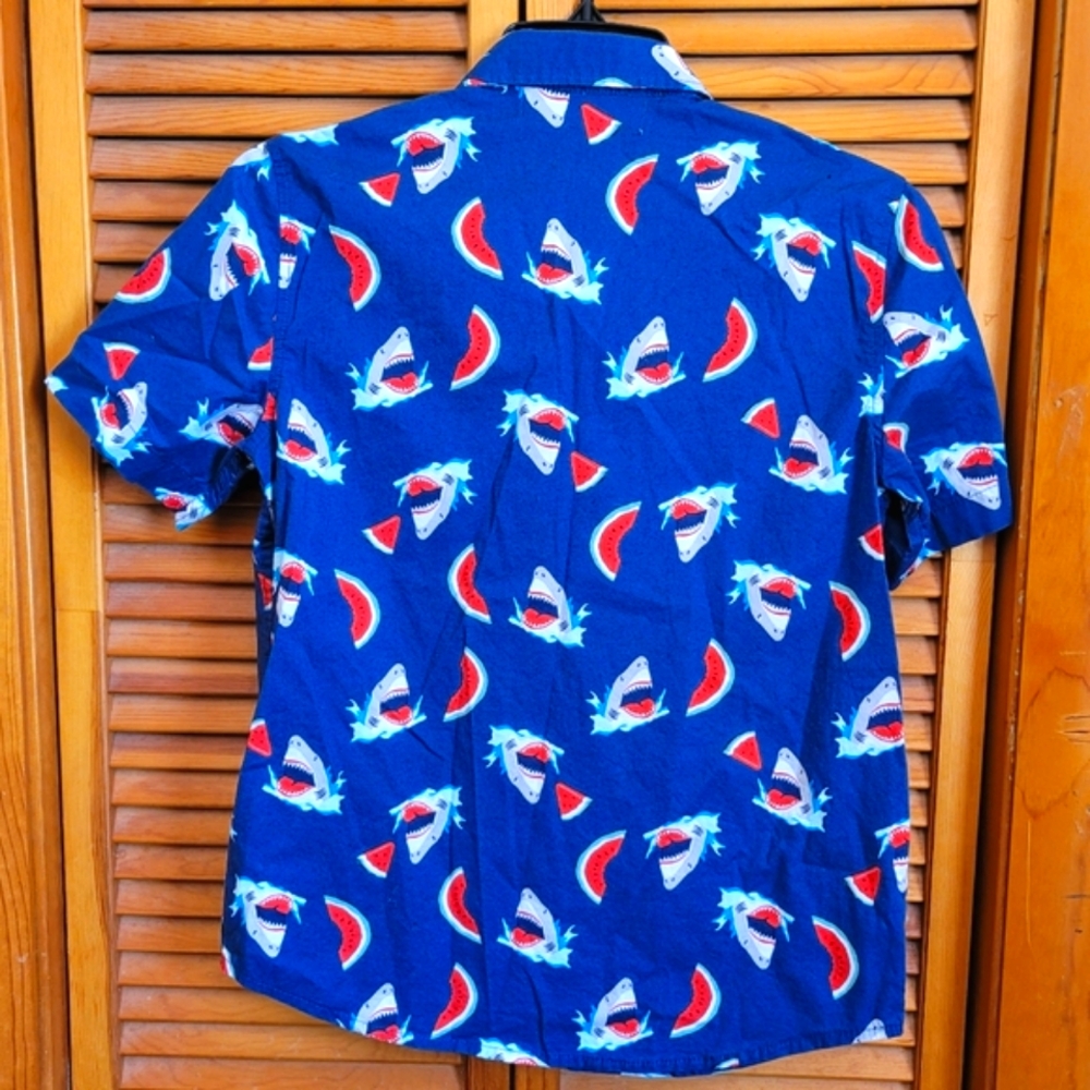 EUC Old Navy Kids Button-Down Shirt Size Large (10-12) - Picture 4 of 4